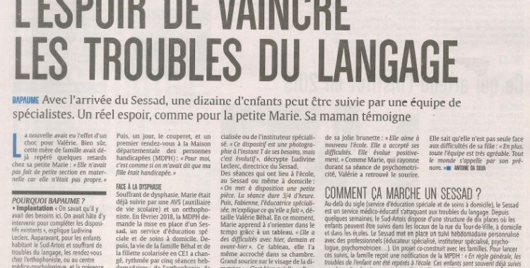 ARTICLE PRESSE 2 SESSAD